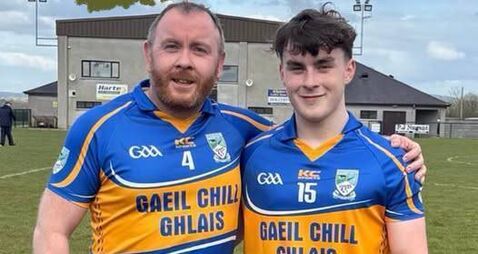 Father and son line out on same County Roscommon club team 