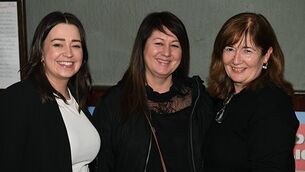 <p>Cllr. Ruth Conboy, Gail Murray and Margaret McCormack, pictured at Ballintubber Development's draw launch in Garvey’s of Ballintubber. Pic: Gerard O’Loughlin </p>