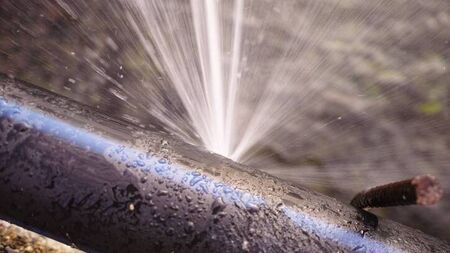 Burst pipe could leave a “substantial number” of homes without water