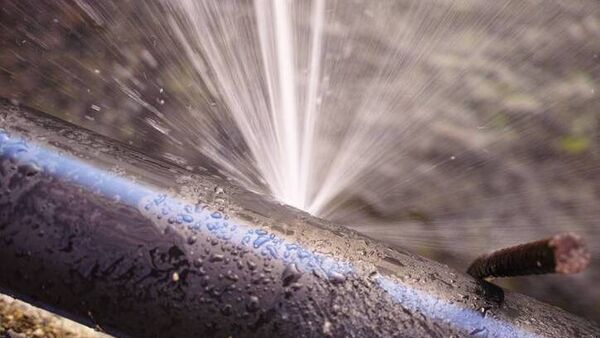 Burst pipe could leave a “substantial number” of homes without water