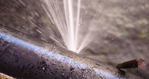 Burst pipe could leave a “substantial number” of homes without water