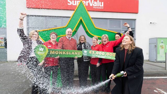 "It still doesn’t feel real!”: Winner collects €1m prize from ticket bought at Roscommon store 