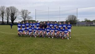 <p>The Medtronic team that lost out to Pfizer in the All Ireland Inter Firms final. Picture: Cormac Ó Conaire.</p>