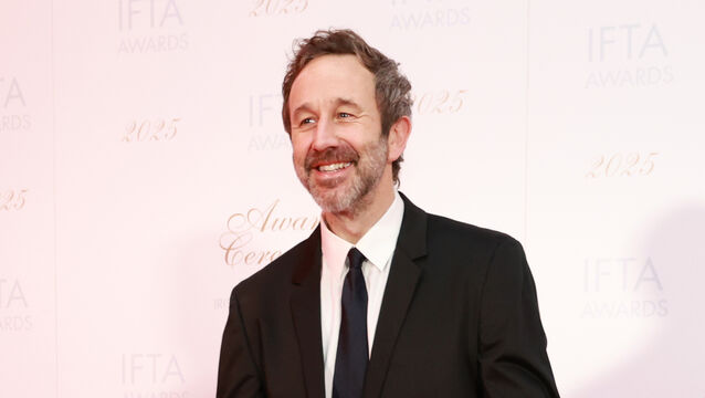 <p> Chris O'Dowd will be on Friday night's Late Late Show. Picture: Leah Farrell/RollingNews.ie</p>