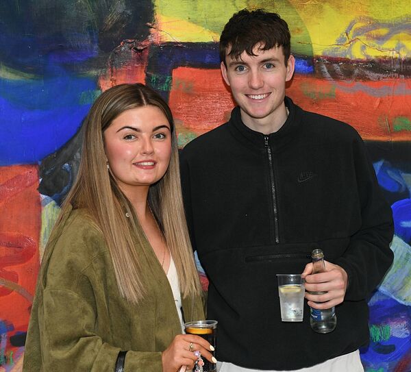 Aimee Caslin and Ciarán Kilkenny, Castlerea, pictured at an Evolution Stage School event at Roscommon Arts Centre. Pic: Gerard O’Loughlin 