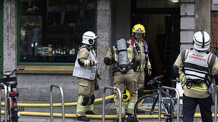 Two people hospitalised after fire breaks out at a building in Dublin city centre