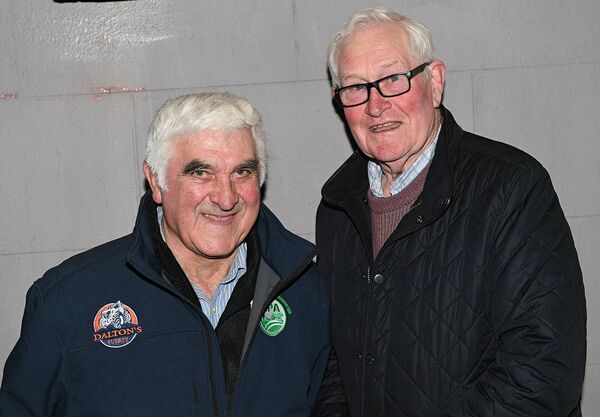 Michael Geraghty, Castlecoote and Padraig Nolan, Racecourse Road, Roscommon pictured in Dalton’s of Fuerty at the launch of the County Roscommon Ploughing Championships and Family Fun Day, which will be held in Fuerty on Sunday, May 3d. Pic: Gerard O’Loughlin