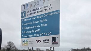 <p>The Frenchpark bypass was recently opened.</p>