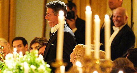 Donald Trump interrupts speech to praise Rory McIlroy’s ‘unconquerable courage’