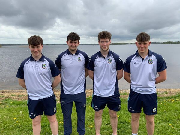 The Roscommon Gaels quartet Matthew Finneran, Ciaran Mulry, Lochlann Mulry and Luca Cormican are looking forward to Roscommon's All-Ireland U-20 B hurling final against Derry.