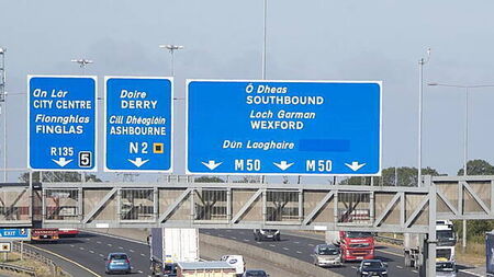 Taxi driver fled onto M50 motorway during hijacking ordeal