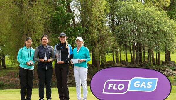 Elsa Chen, Selina Bartarya, Oliva Costello and Hannah Lee McNamara at Corrstown. Pic: Bryan Keane / Inpho.