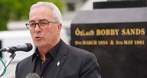 Sinn Féin says Bobby Sands statue ‘is going nowhere’ at anniversary event