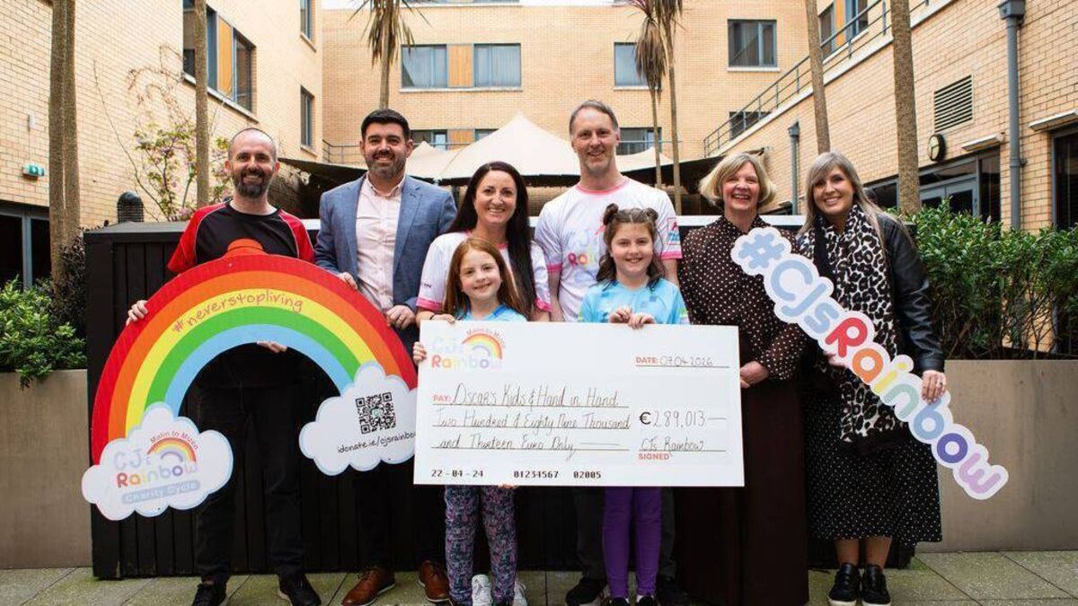 Ballaghaderreen family raise €289,000 for childhood cancer charities in memory of C.J.