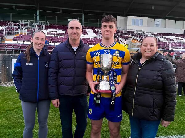 Rachel, Joey, David, and Suzanne Higgins following the U-20 Connacht Connacht Final in Tuam last week. Pic: Breda Durr Rachel, Joey, David, and Suzanne Higgins following the U-20 Connacht Connacht Final in Tuam last week. Pic: Breda Durr