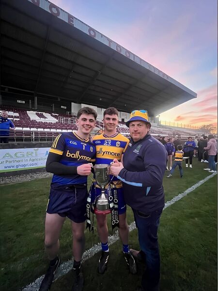 U-20 goalie Patrick Gaynor, David Higgins and Alan Haran following the U-20 Connacht Connacht Final in Tuam last week. Pic: Breda Durr U-20 goalie Patrick Gaynor, David Higgins and Alan Haran following the U-20 Connacht Connacht Final in Tuam last week. Pic: Breda Durr