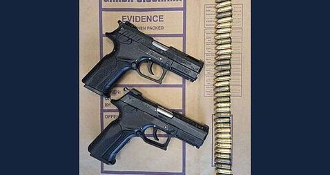 Man (30s) arrested as scrambler, two guns and ammunition seized