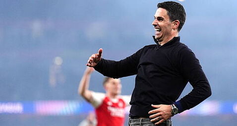 Mikel Arteta responds to criticism of Arsenal’s Champions League celebrations