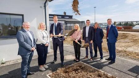 Minister for Justice turns sod on housing project at Castlerea Prison
