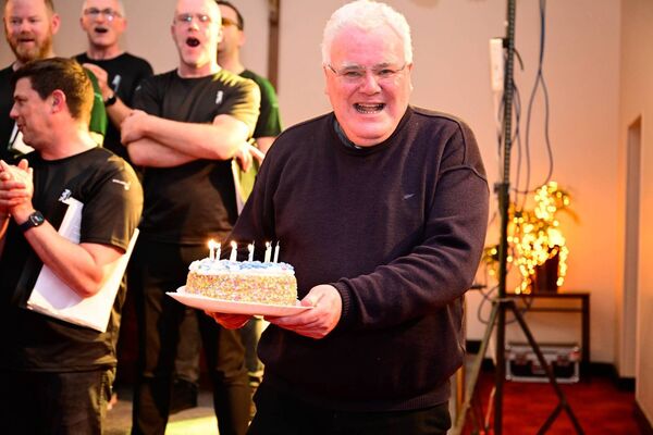 Fr Micheál Donnelly, PP, pictured at a fundraiser concert last year in the Sacred Heart Church, Ballinagare for all four parish churches of Ballinagare, Fairymount, Frenchpark and Tibohine. He also celebrated his birthday on the night, and thanked all involved. Pic: Breda Durr Fr Micheál Donnelly, PP, pictured at a fundraiser concert last year in the Sacred Heart Church, Ballinagare for all four parish churches of Ballinagare, Fairymount, Frenchpark and Tibohine. He also celebrated his birthday on the night, and thanked all involved. Pic: Breda Durr