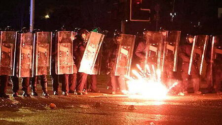 Boy (15) allegedly 'fired' missiles at gardaí during Citywest riot, court hears