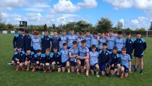 <p>The Abbey Community College Boyle team that claimed the Connacht Juvenile B title. Picture: Abbey Community College Boyle.</p>