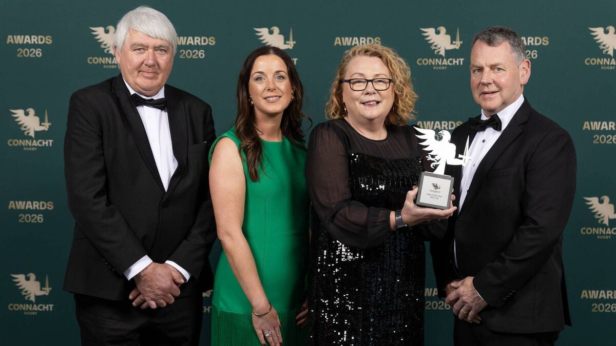 Creggs win big at Connacht Rugby Awards