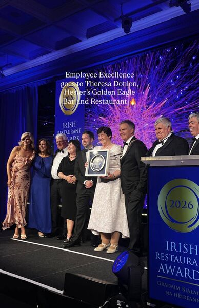 All Ireland winner: Theresa Donlon, Hester’s Golden Eagle Bar and Restaurant. All Ireland winner: Theresa Donlon, Hester’s Golden Eagle Bar and Restaurant.