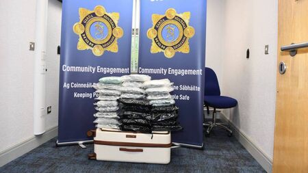 Man arrested following €360,000 cannabis seizure