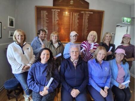New golfers who availed of Ballagh Golf Club's 'Take up Golf' initiative. New golfers who availed of Ballagh Golf Club's 'Take up Golf' initiative.