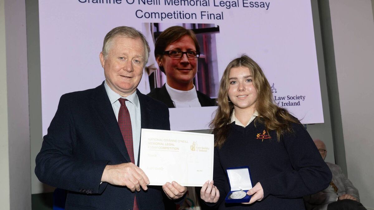 Roscommon student wins award in Law Society essay competition