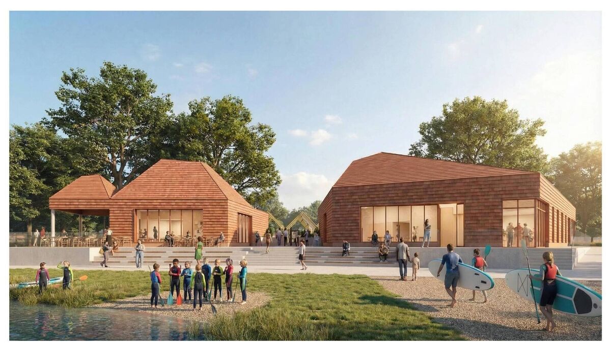 Planning application for  waterfront park to be made soon