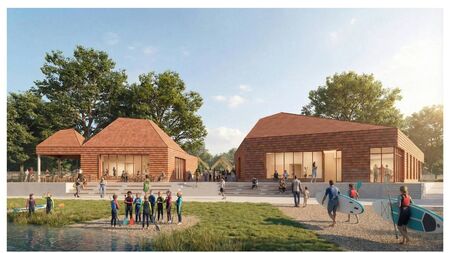 Planning application for  waterfront park to be made soon