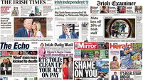 What the papers say: Thursday's front pages