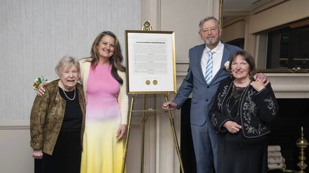 Father and daughter honoured with international award