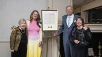 Father and daughter honoured with international award