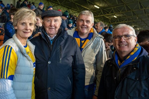 The Carthy family supporting the Roscommon U-20 team at FBD Semple Stadium, Thurles. Pic: Breda Durr The Carthy family supporting the Roscommon U-20 team at FBD Semple Stadium, Thurles. Pic: Breda Durr