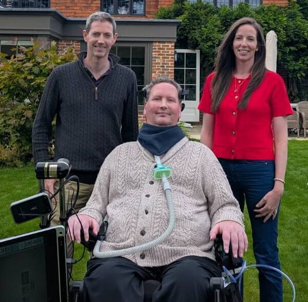 Eoin with his siblings, Emmet and Ethel.