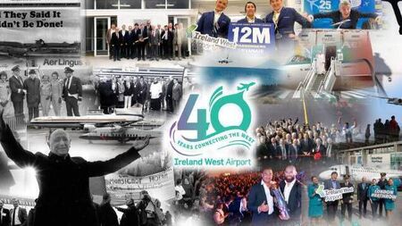 WATCH:  Ireland West Airport celebrates its 40th birthday
