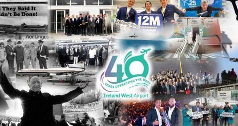 WATCH:  Ireland West Airport celebrates its 40th birthday