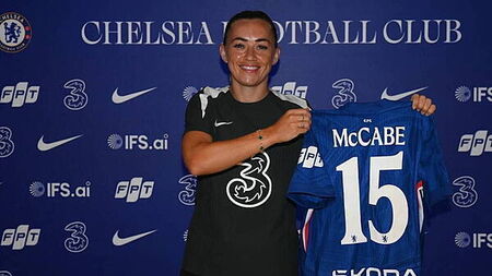 Chelsea confirm signing of Ireland's Katie McCabe