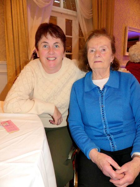 Belinda Gallagher and her mother-in-law Mae Gallagher, Keadue pictured enjoying the May Madness Ball in the Bush Hotel, Carrick-on-Shannon. Pic: Noreen Gaffney Belinda Gallagher and her mother-in-law Mae Gallagher, Keadue pictured enjoying the May Madness Ball in the Bush Hotel, Carrick-on-Shannon. Pic: Noreen Gaffney
