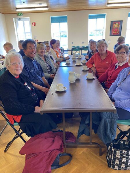 Parishioners from the Kilmovee area had a beautiful day at Lough Derg recently. Parishioners from the Kilmovee area had a beautiful day at Lough Derg recently.