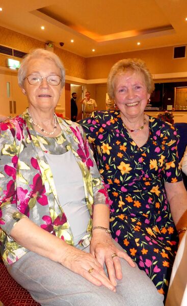 Mary McGuire and Pauline Creighton (originally from Effernagh), Croghan pictured in the Bush Hotel, Carrick-on-Shannon at the May Madness Ball. Pic: Noreen Gaffney Mary McGuire and Pauline Creighton (originally from Effernagh), Croghan pictured in the Bush Hotel, Carrick-on-Shannon at the May Madness Ball. Pic: Noreen Gaffney