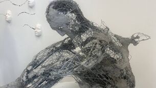 <p>The multi-faceted artworks on display are the creative output of the learners on the Level 5 Art course offered at the FET Centre, Castlerea.</p>