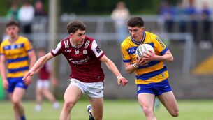 <p>Enda Browne, seen here in action against Galway in the Connacht final, will miss Saturday evening's All-Ireland quarter-final against Derry. Picture: INPHO/Tom O’Hanlon</p>