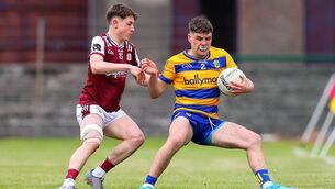 <p>Conor Tighe and his Roscommon minor football team-mates fell short against Derry at Kingspan Breffni on Saturday evening. Picture: INPHO/Tom O’Hanlon</p> <p>Conor Tighe and his Roscommon minor football team-mates fell short against Derry at Kingspan Breffni on Saturday evening. Picture: INPHO/Tom O’Hanlon</p>