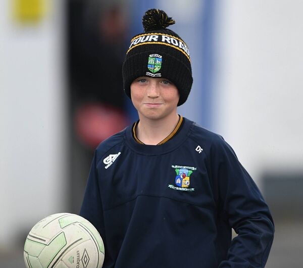 Donnacha Finneran, Ballyforan, at Saturday's All-Ireland Premier Junior Camogie Championship game between Roscommon and Tyrone in Ballyforan. Picture: Gerard O'Loughlin Donnacha Finneran, Ballyforan, at Saturday's All-Ireland Premier Junior Camogie Championship game between Roscommon and Tyrone in Ballyforan. Picture: Gerard O'Loughlin