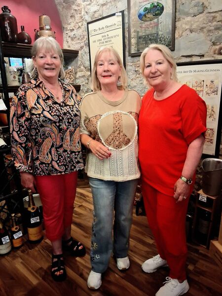 Ger Daly, proprietor of Daly's Public House, Off Licence and Wholesale Licence, Bridge Street, Boyle pictured on the closing night of her premises on Sunday night with her sisters Marian Begley and Rita Cadden. Pic: Noreen Gaffney Ger Daly, proprietor of Daly's Public House, Off Licence and Wholesale Licence, Bridge Street, Boyle pictured on the closing night of her premises on Sunday night with her sisters Marian Begley and Rita Cadden. Pic: Noreen Gaffney