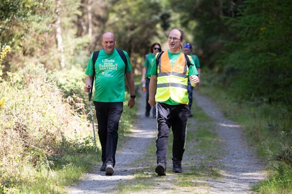 Jim McCausland and Mathew Parker from Casey’s Londis Athlone Road, Roscommon were among the Londis retailers and their teams from across Ireland who came together to complete the Londis Irish Camino Challenge for Nurses for Night Care. Jim McCausland and Mathew Parker from Casey’s Londis Athlone Road, Roscommon were among the Londis retailers and their teams from across Ireland who came together to complete the Londis Irish Camino Challenge for Nurses for Night Care.